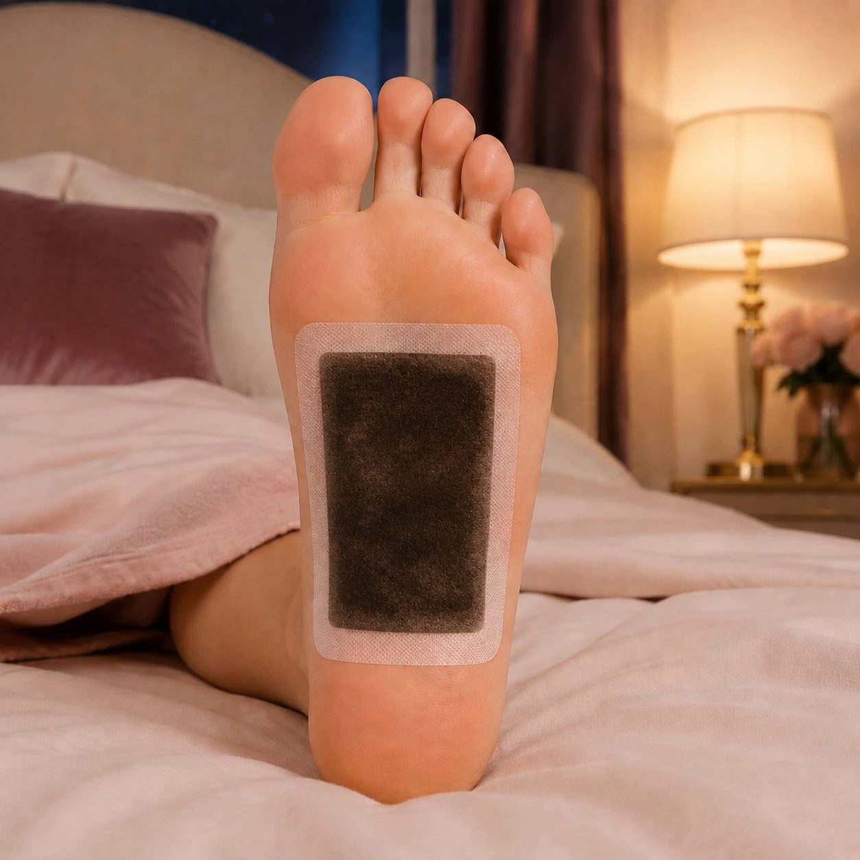 Ciemniejszy plaster SlimNight po nocy
